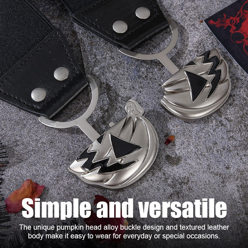 Halloween European And American Pumpkin Head Alloy Buckle Belt