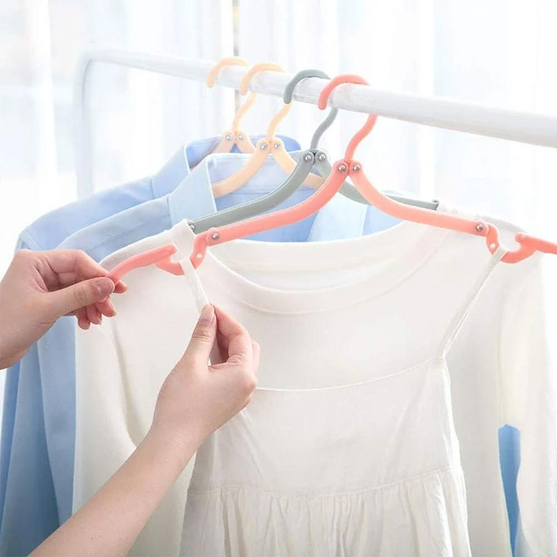 Foldable Portable Travel Hanger(8 PCS)