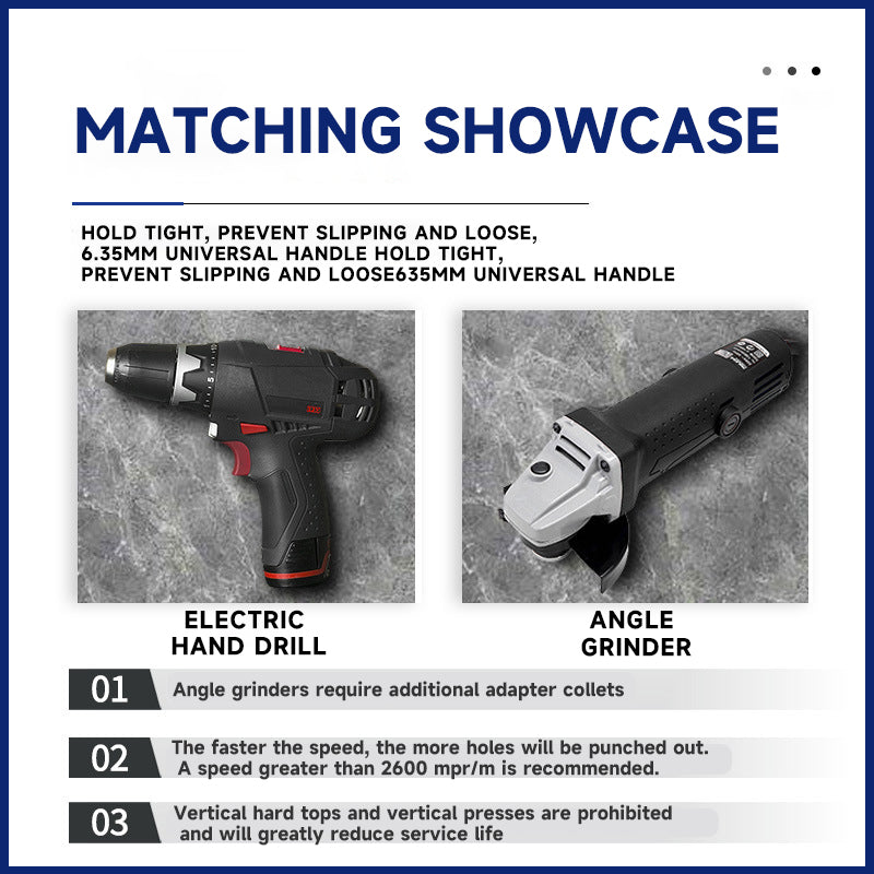 Multifunctional Tile Drilling Bit（5pcs）