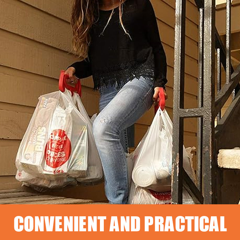 Grocery Bag Handle Rack