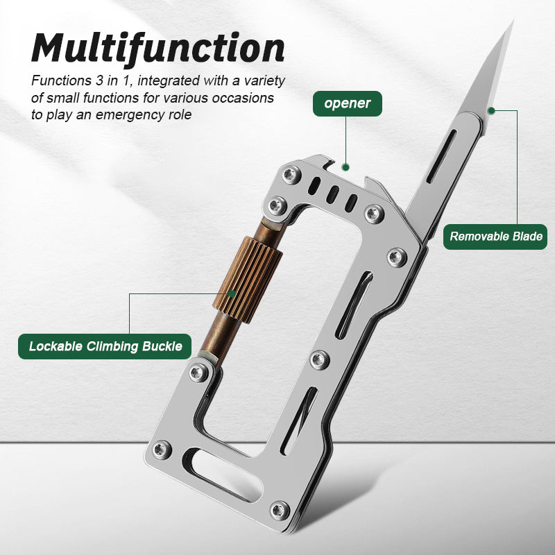 Multifunctional Pocket Knife Keychain