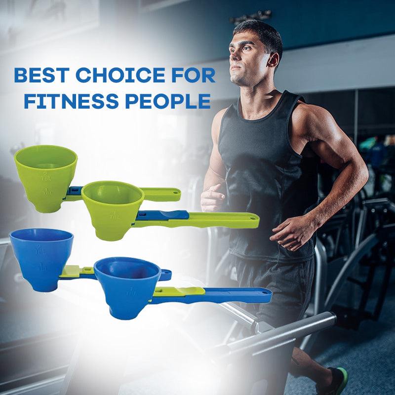 Powder leak proof spoon