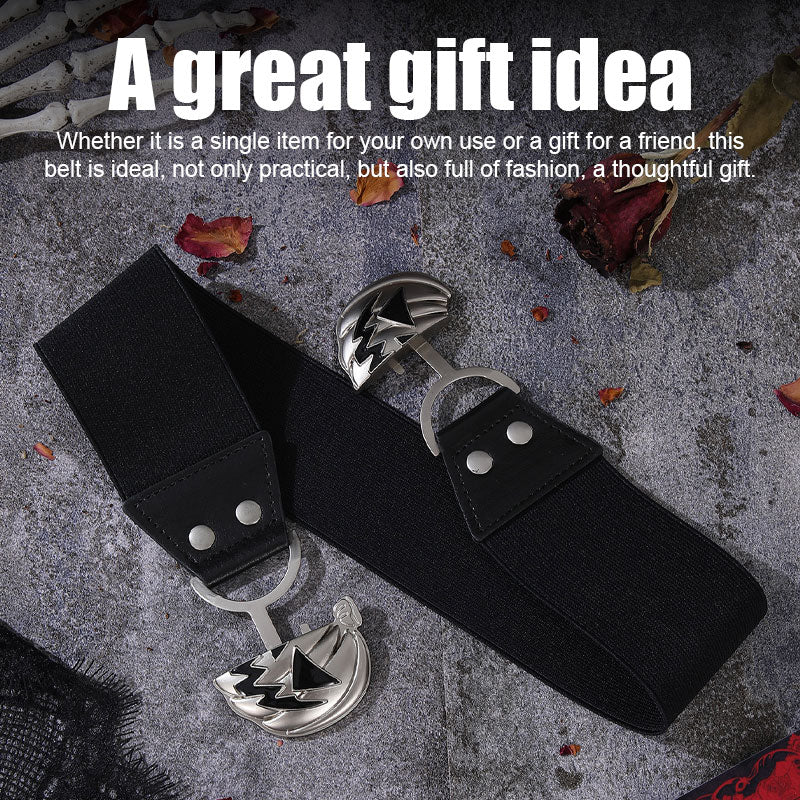 Halloween European And American Pumpkin Head Alloy Buckle Belt
