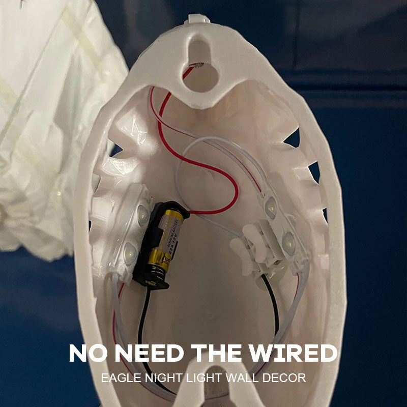 Eagle Night Light Wall Decor