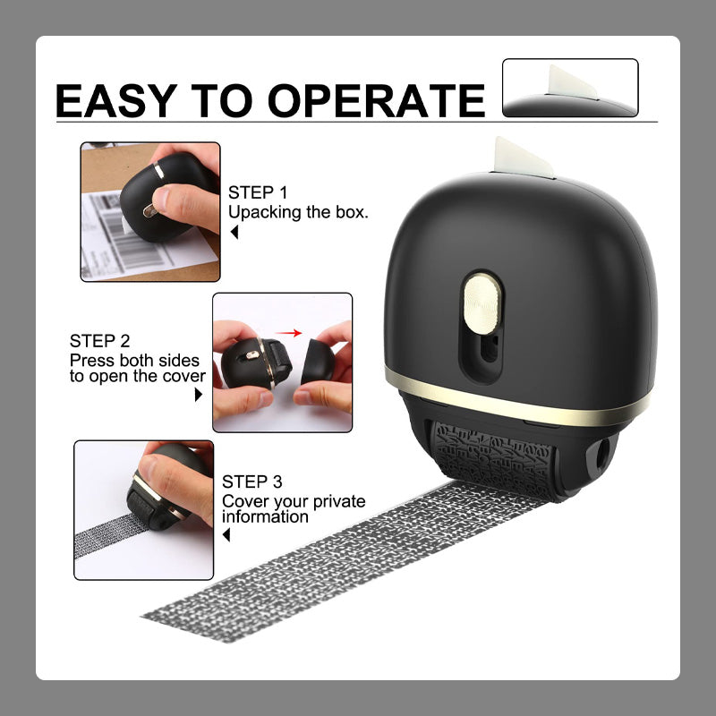 Confidential Information Coded Stamp