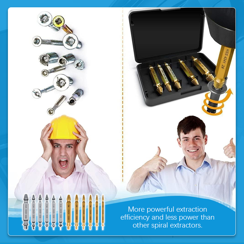 Double Head Screw extractor Kit