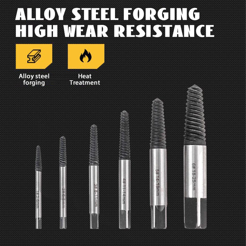 Broken Head Screw Extractor/Schraubenzieher Mit Gebrochenem Kopf