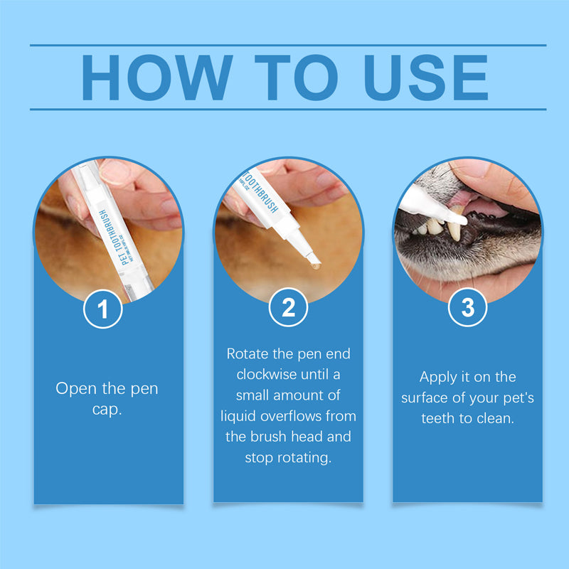 Pet Toothbrush Pen