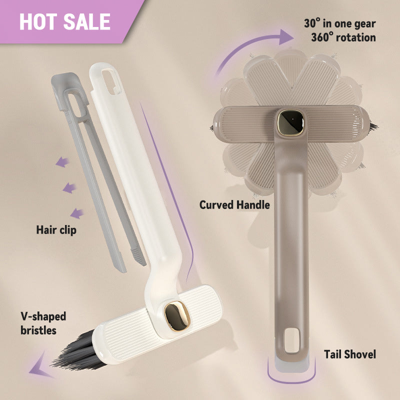 Multifunctional Rotating Crevice Cleaning Brush