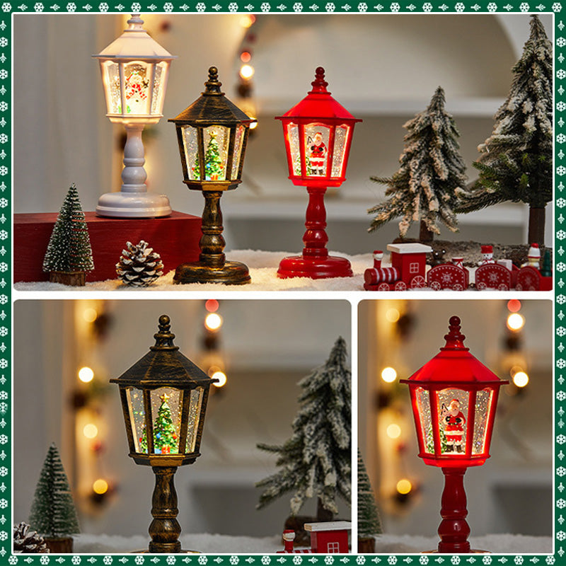 Christmas Hexagonal Table Lamp