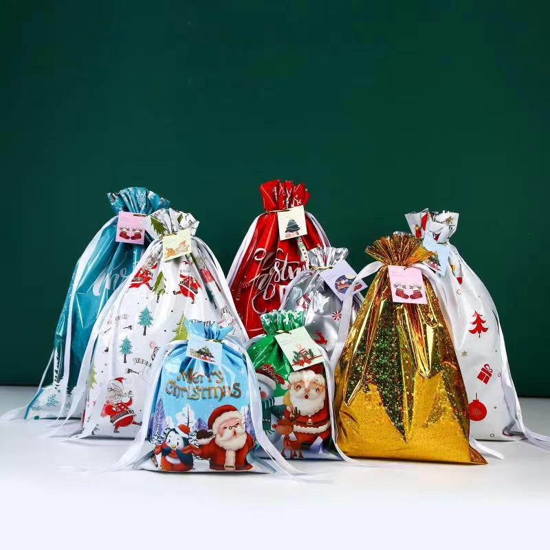 Christmas Drawstring Gift Bag