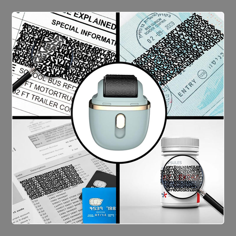 Confidential Information Coded Stamp