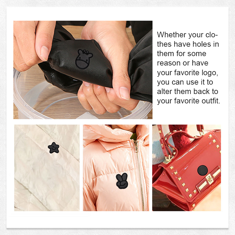 Seamless Self-Adhesive Embroidered Patches