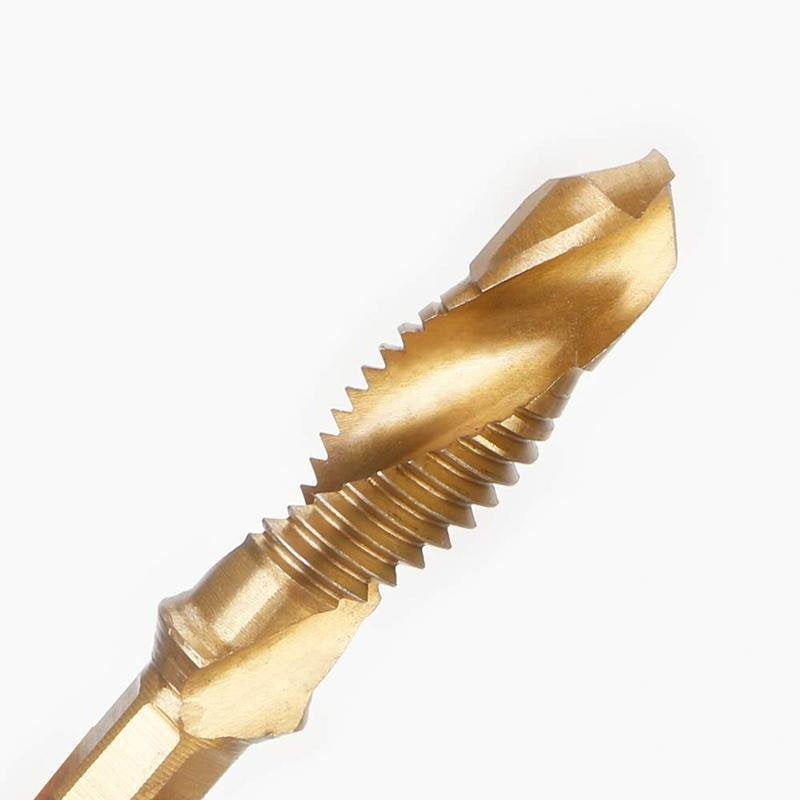 6 PIECE METRIC THREAD TAP DRILL BITS SET（M3-M10）