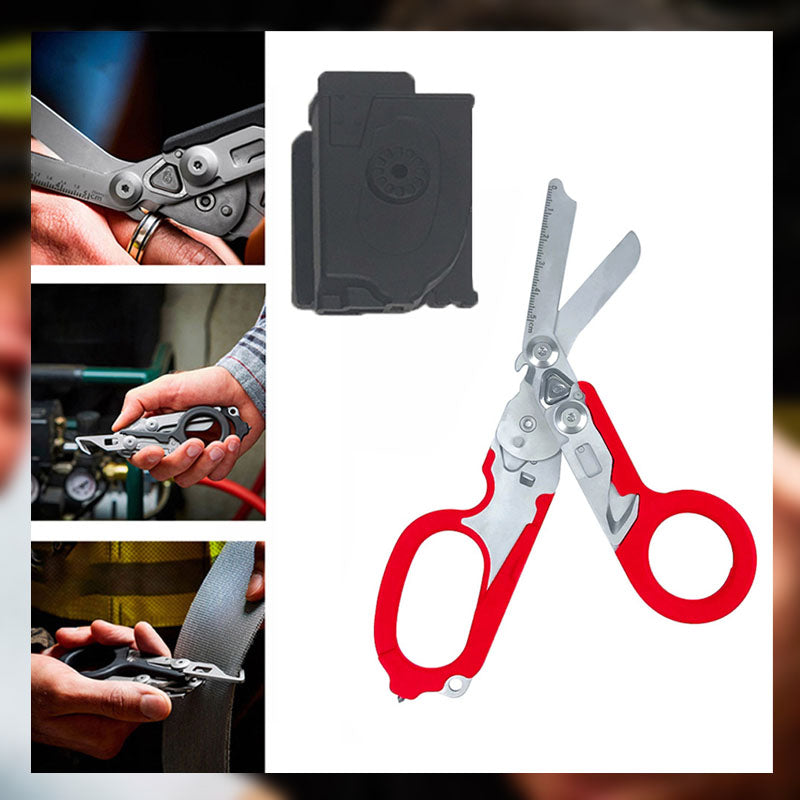 Outdoor Security Medical Survival Folding Scissors