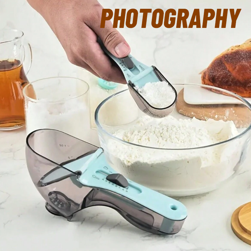 Adjustable Graduated Measuring Spoon