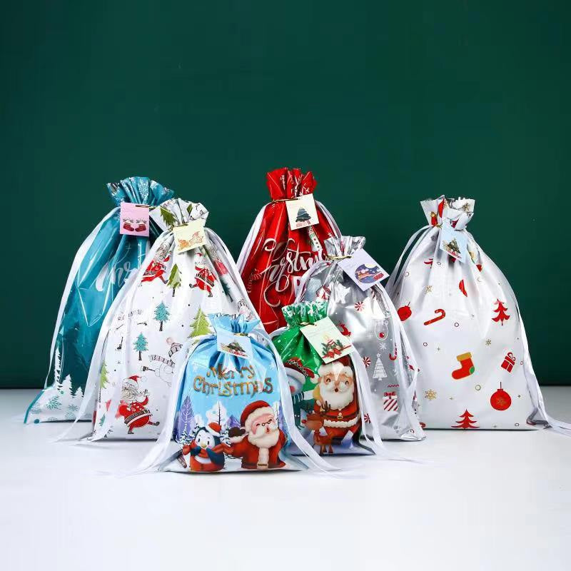 Christmas Drawstring Gift Bag