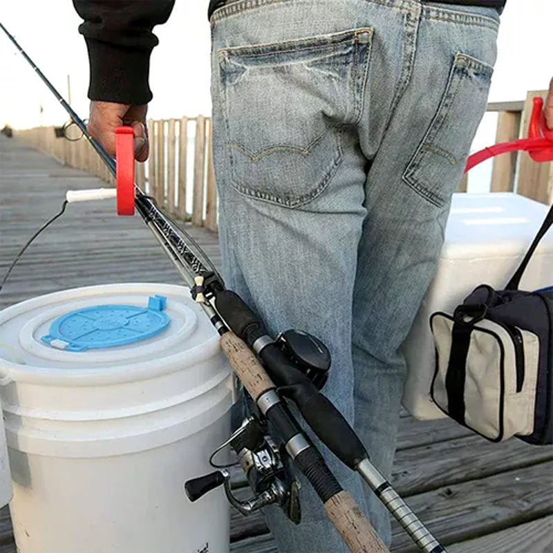Grocery Bag Handle Rack