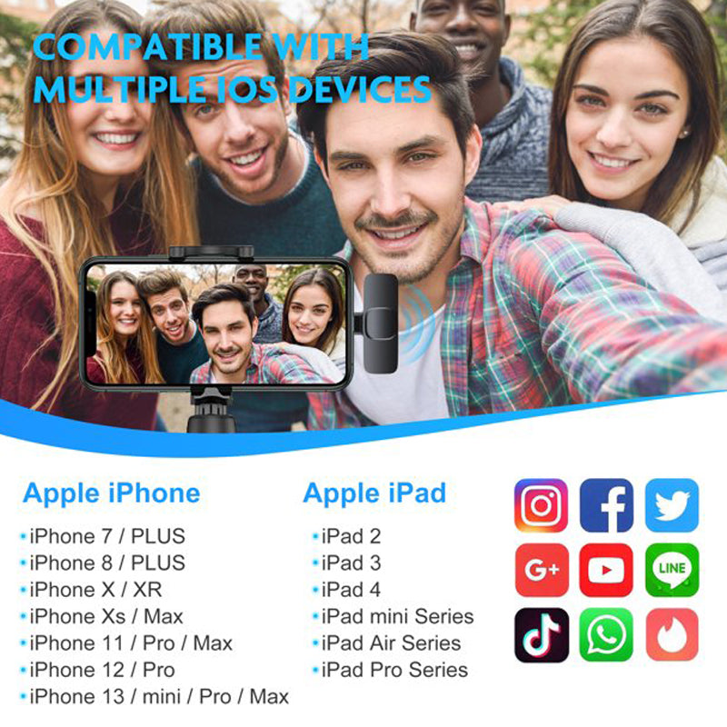 Noise-canceling Bluetooth Microphone