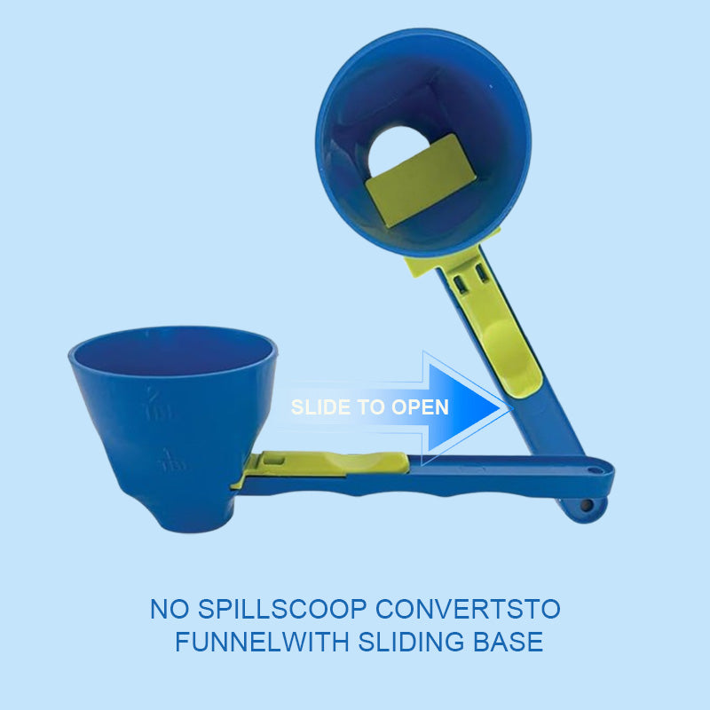 Powder leak proof spoon