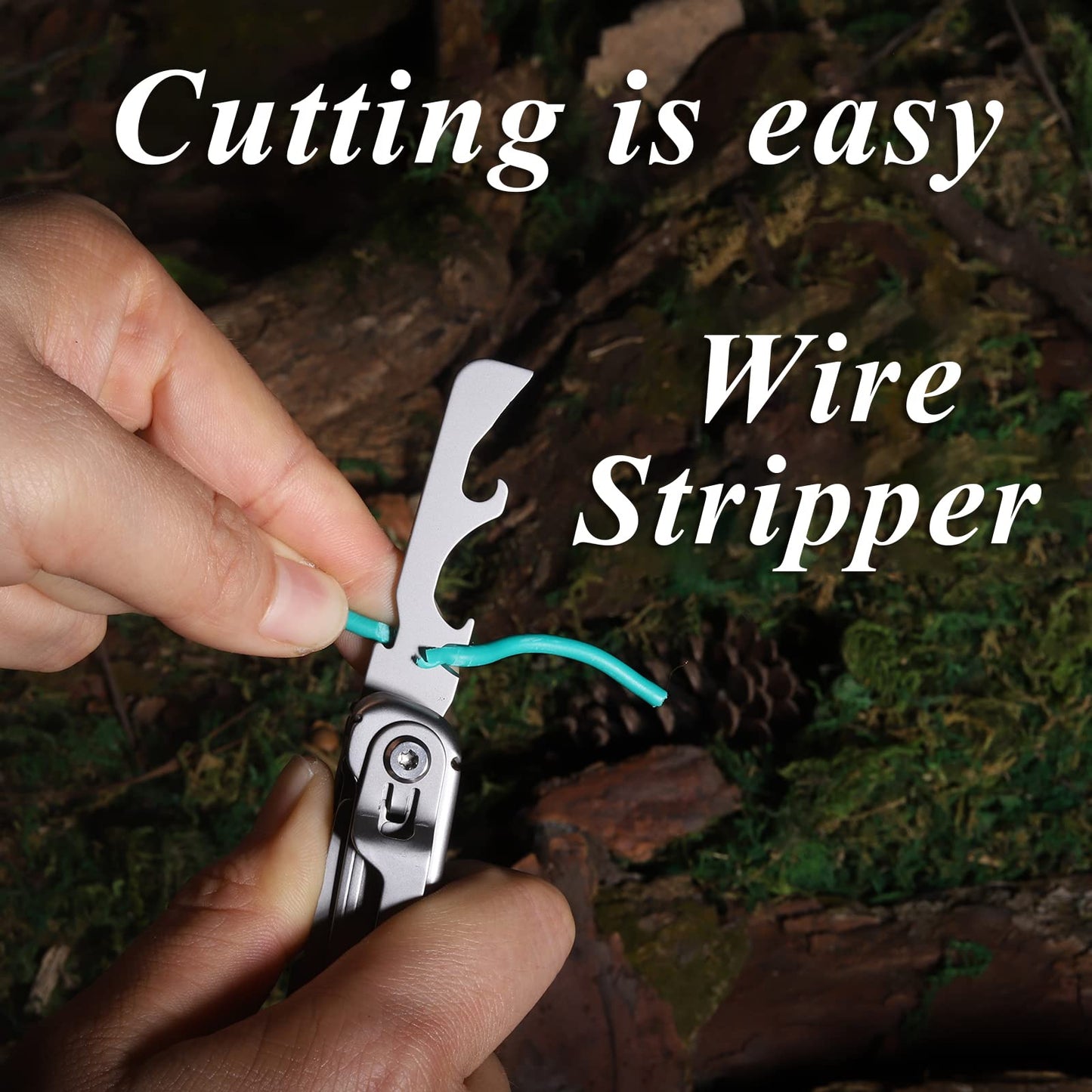 Multitool Pocket Self-Locking Multi-purpose Folding Knife