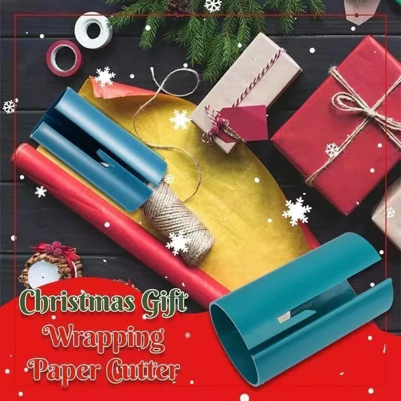 🎄CHRISTMAS DISCOUNT BUY 1 GET 1 FREE🎄🔥Sliding Wrapping Paper Cutter