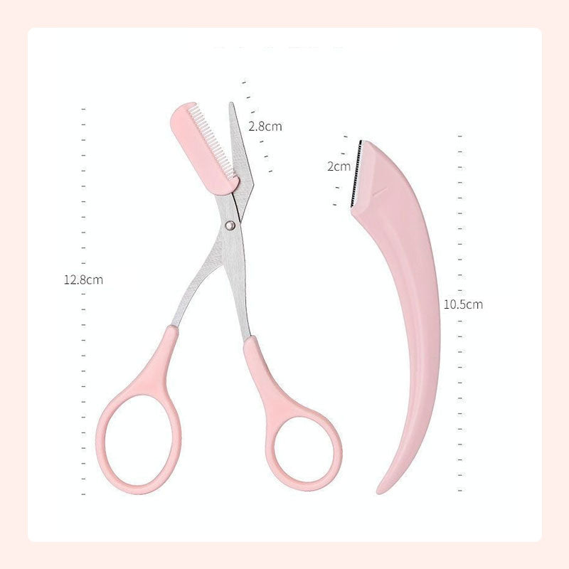 Eyebrow Trimmer and Clipper Set