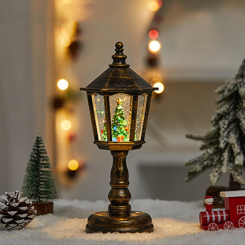 Christmas Hexagonal Table Lamp