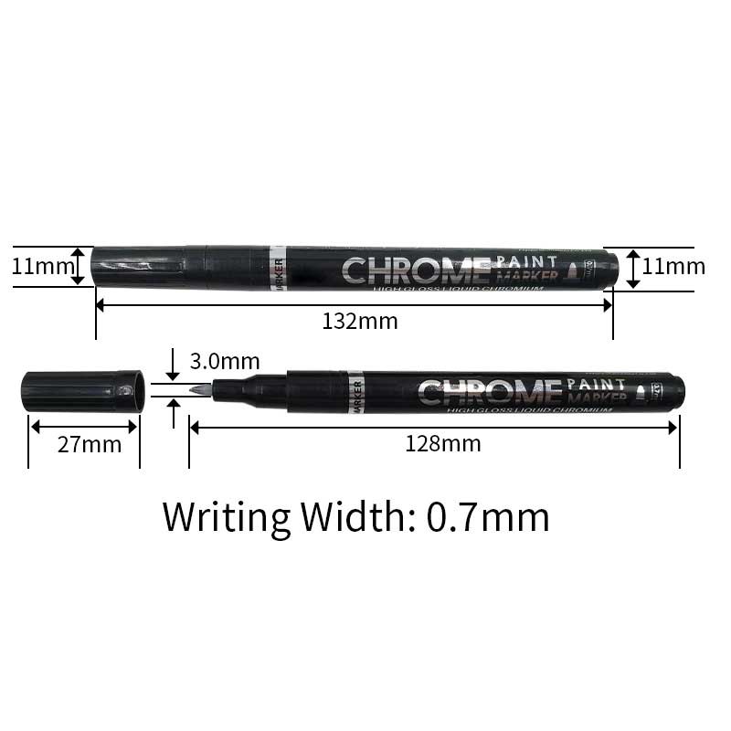 Silver Mirror Marker