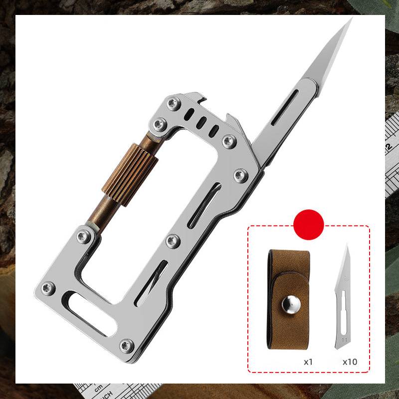 Multifunctional Pocket Knife Keychain