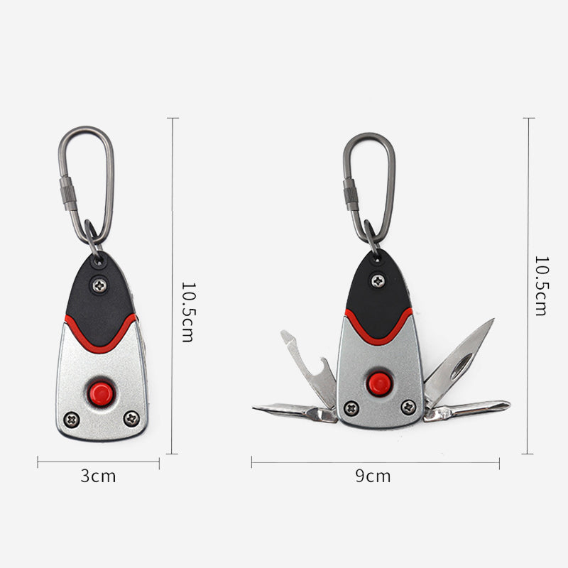 Multifunctional Folding Keychain