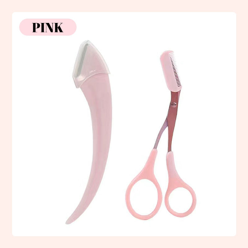 Eyebrow Trimmer and Clipper Set