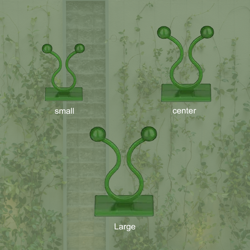 Green Plant Wall Fixed Adhesive Hook