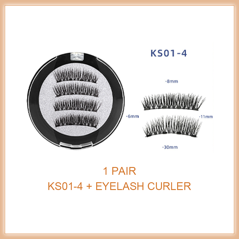 Dual Magnetic Eyelashes