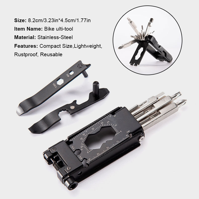 Multifunctional Bicycle Combination Tool