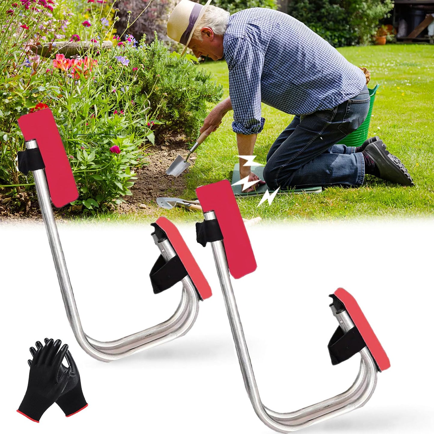 🔥Buy now for 49% off🍃 Knee Seat Lazy Kneeling Pad（Free Shipping）