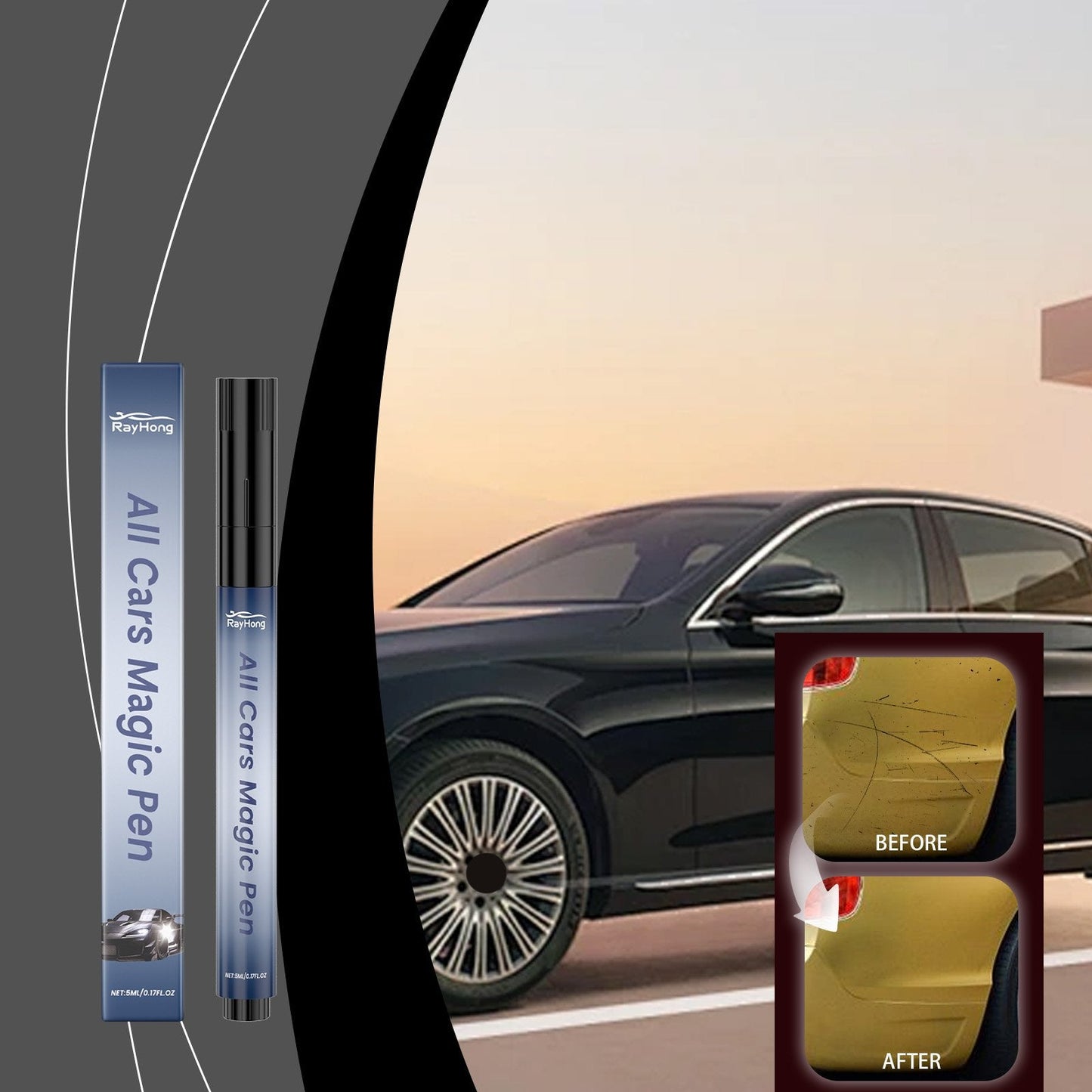 🚗✨ Magic Car Scratch Removal Pen – Instant Paint Repair & Shine 🛠️🍂