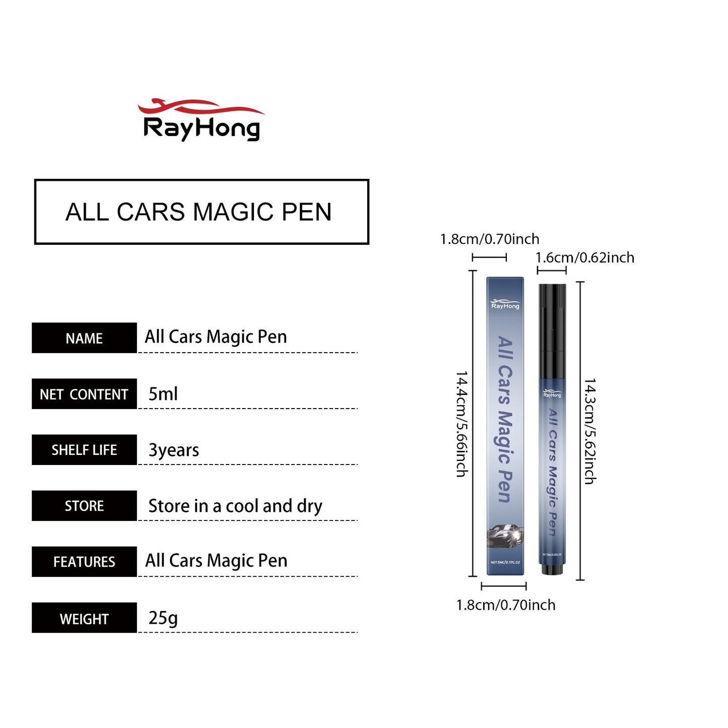 🚗✨ Magic Car Scratch Removal Pen – Instant Paint Repair & Shine 🛠️🍂