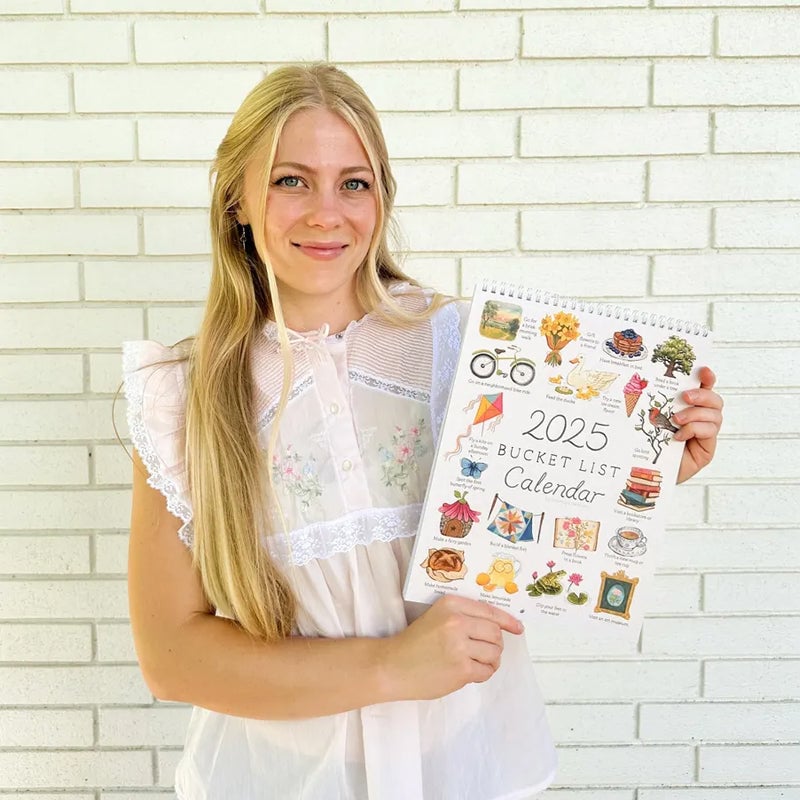 🎄2025 Bucket List Calendar🎉