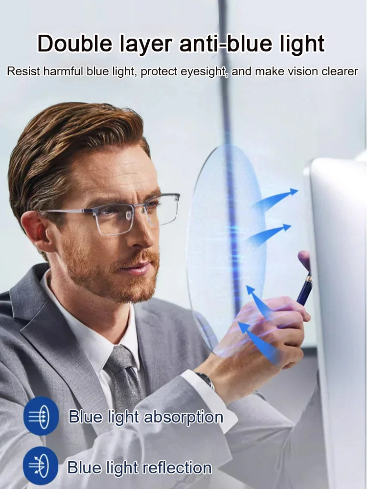 🔥Hot Sale🔥Ultra Light Anti Blue Presbyopic Glasses