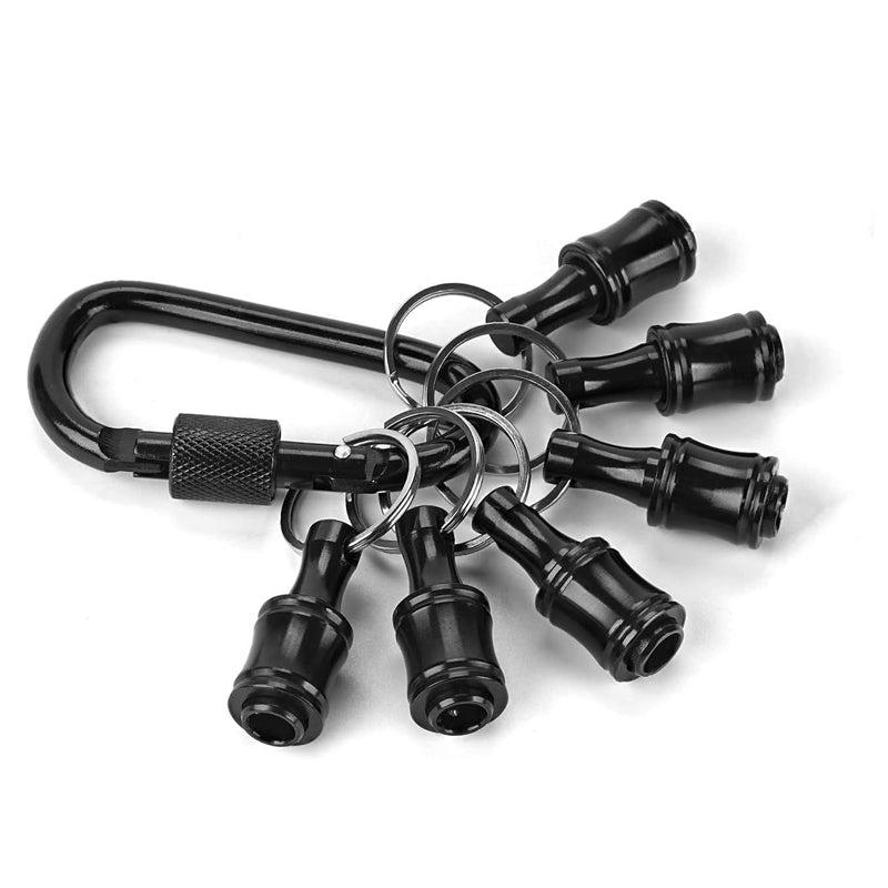 🔥1/4" Hexagonal screwdriver head bracket hiking buckle