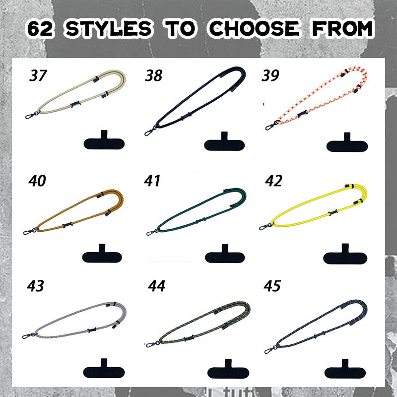 Adjustable Mobile Phone Lanyard With Spacer