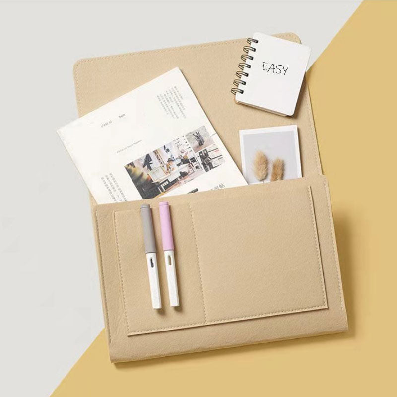 Non-Slip Felt Storage Organizer with Water Bottle Holder