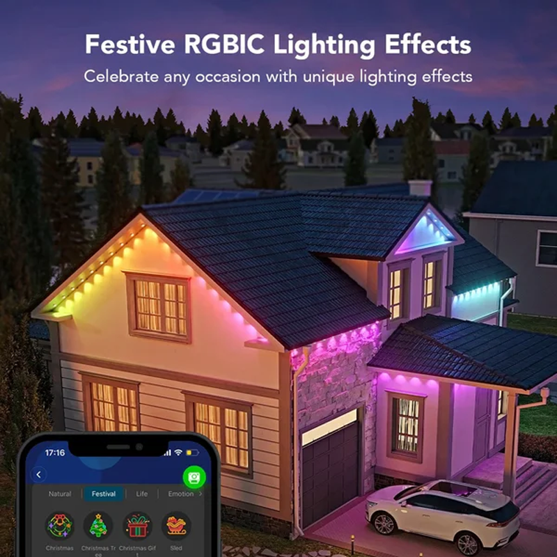🔥Christmas Sale - Permanent Outdoor Lights
