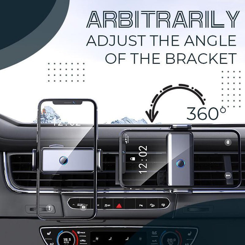 In-car inductive phone mount