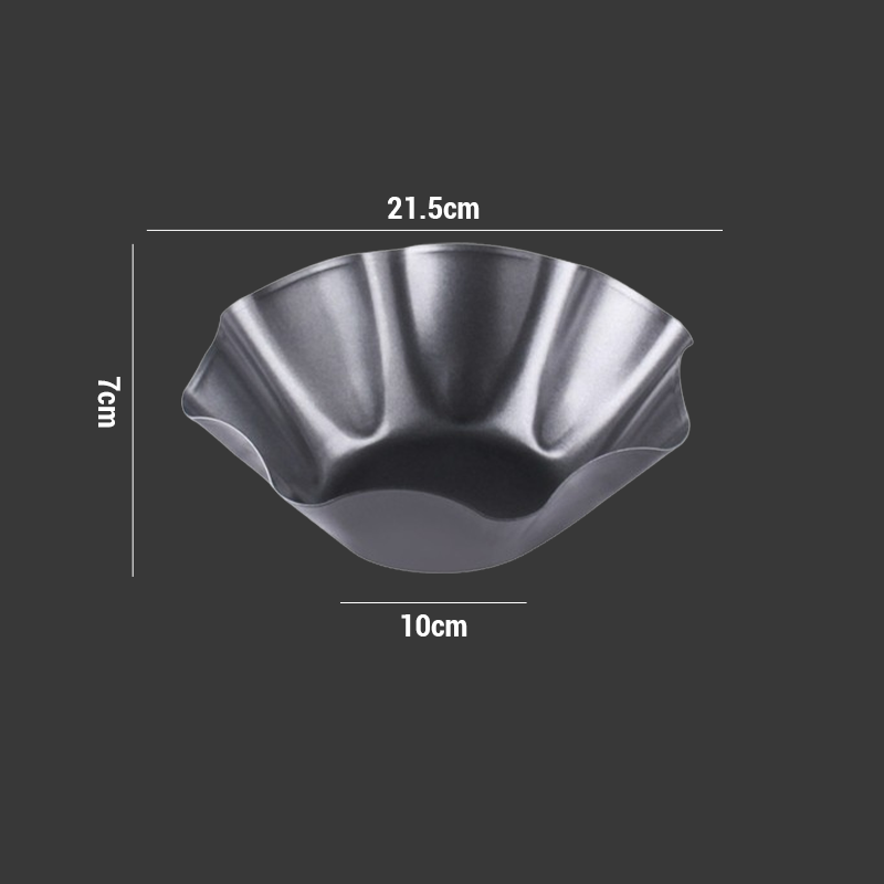 Petal Shape Carbon Steel Baking Bowl