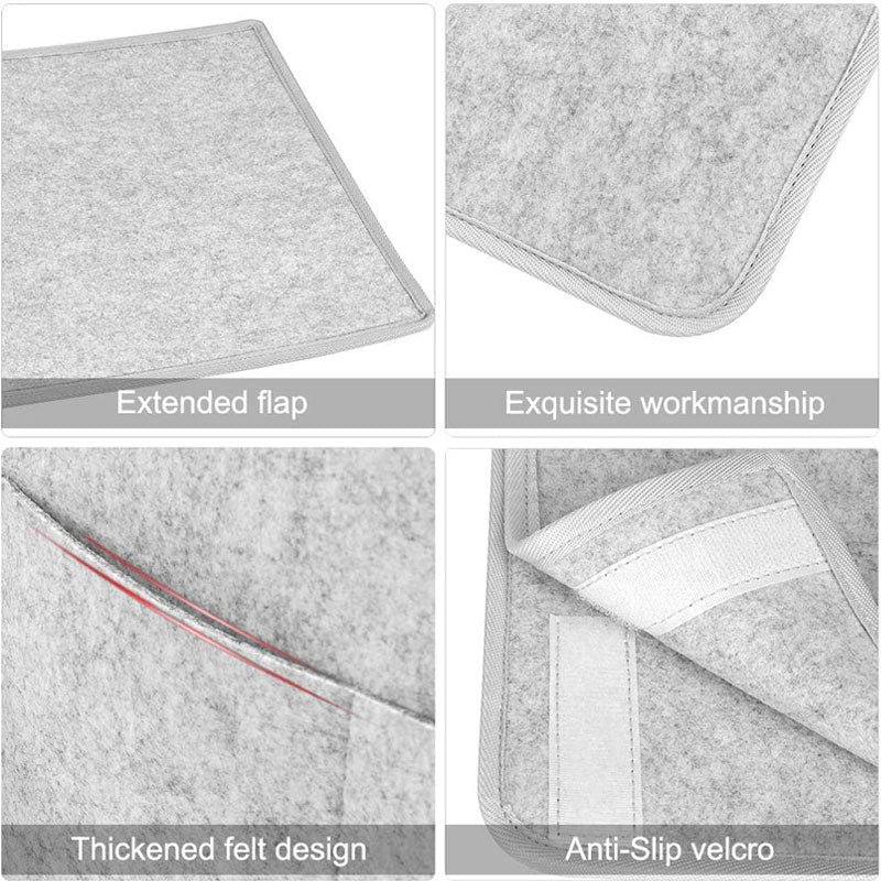 Non-Slip Felt Storage Organizer with Water Bottle Holder