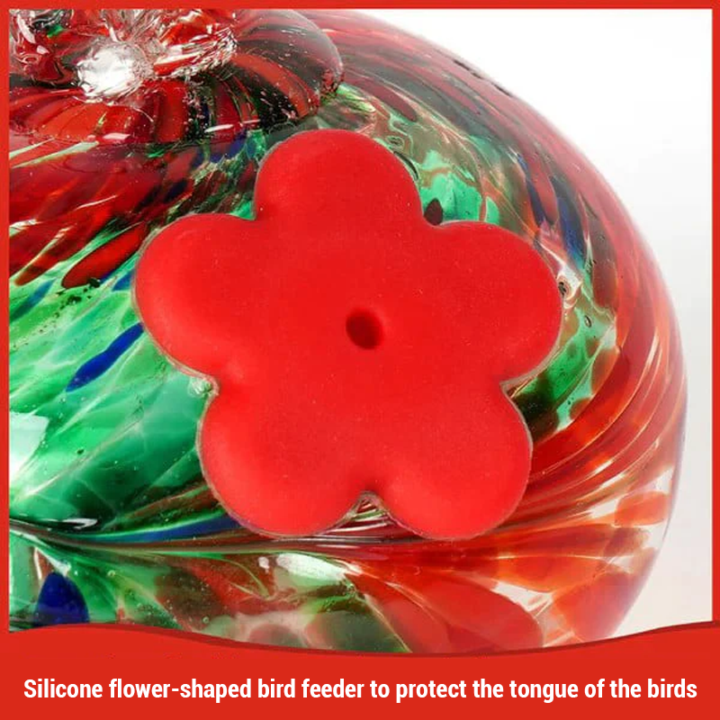 🎉Charming Hummingbird Feeder With Wind Chime