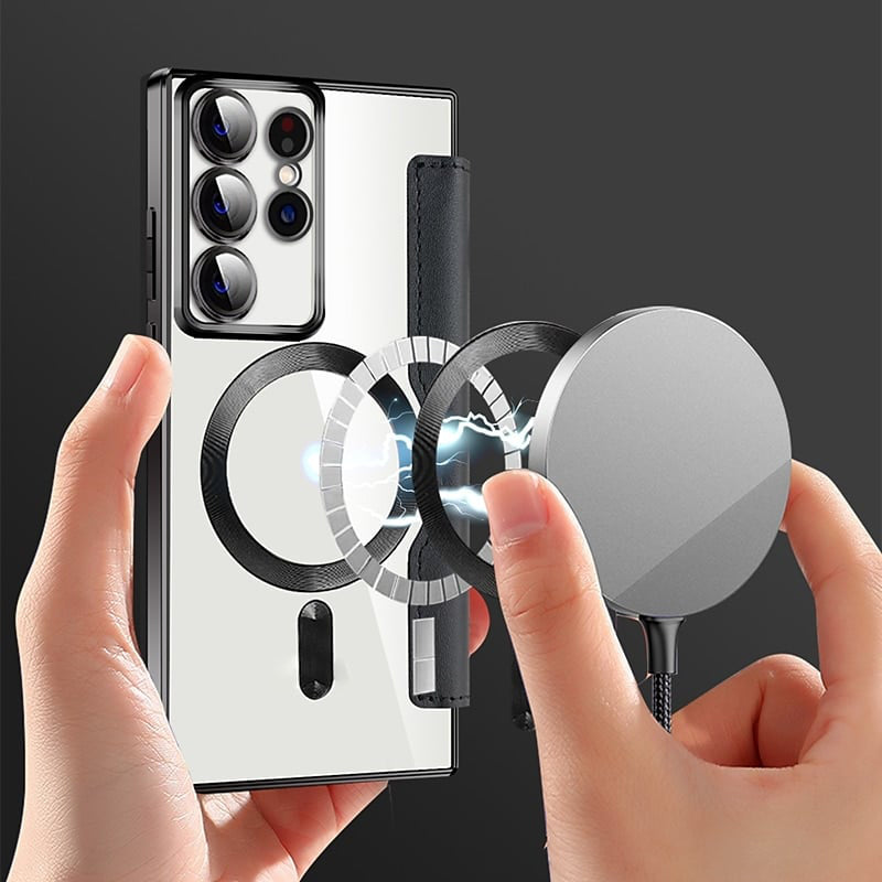 📱2024 New Leather Texture Flip Phone Case