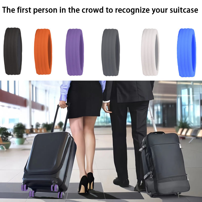 Luggage Wheel Silicone Protective Cover